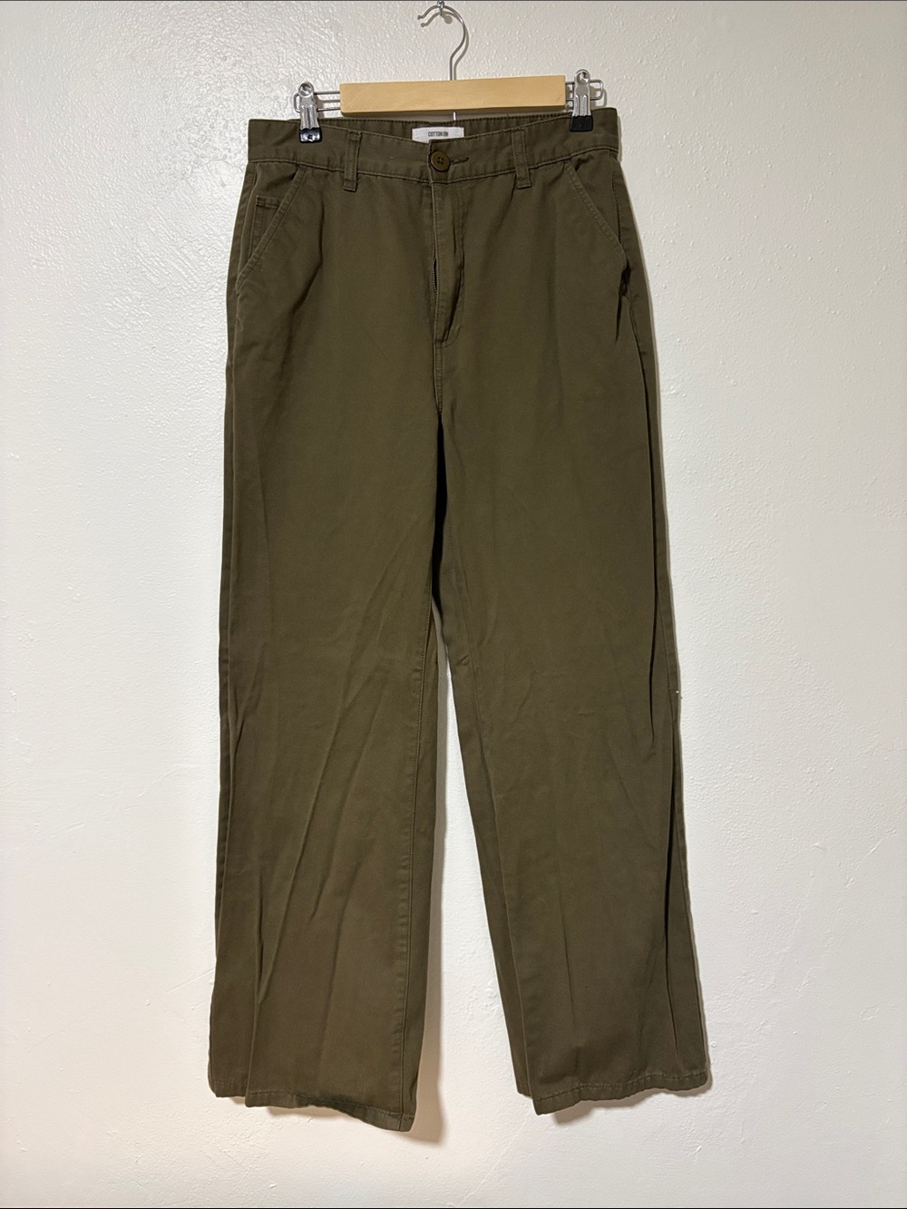 Cotton On Olive Green Women’s Baggy Slack